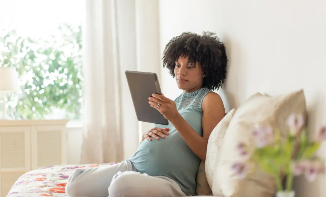 Photo of a pregnant woman